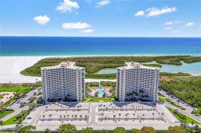 440 Seaview Ct Unit 405, Marco Island, FL 34145 - bird's eye view of a nearby body of water and apartment complex
