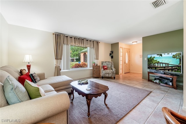 4559 Springview Cir, Labelle, FL 33935 - living area with tile patterned floors and baseboards