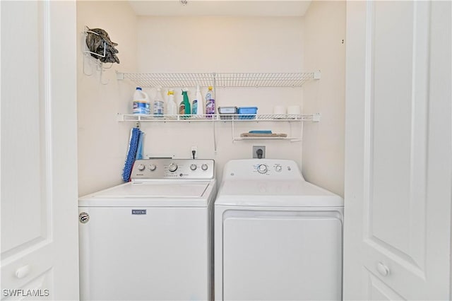 14121 Brant Point Cir Unit 1403, Fort Myers, FL 33919 - washroom with separate washer and dryer