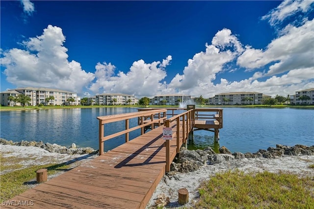 14121 Brant Point Cir Unit 1403, Fort Myers, FL 33919 - dock featuring a water view