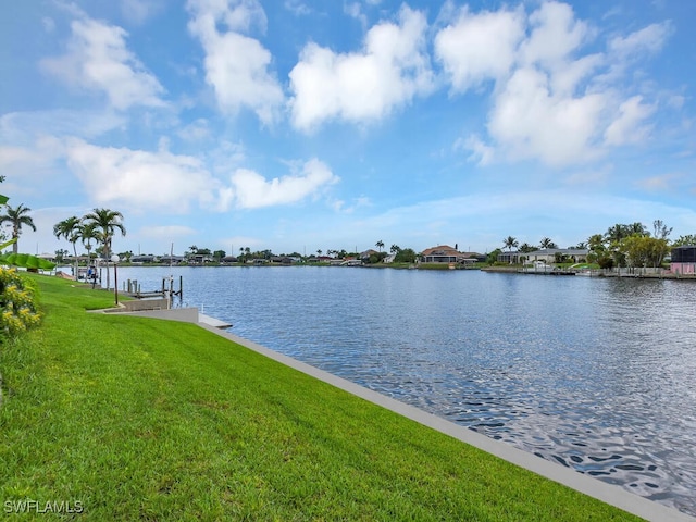 333 SE 33rd Ter, Cape Coral, FL 33904 - water view featuring a dock