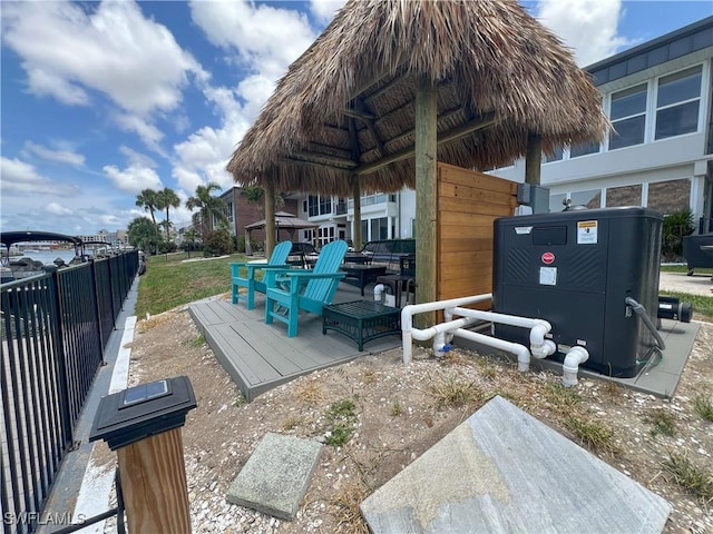 632 Victoria Dr Unit 103, Cape Coral, FL 33904 - view of deck