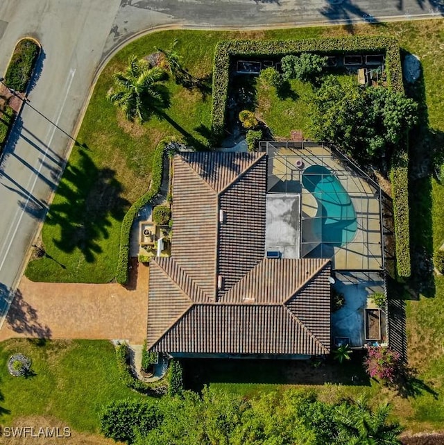 67 Pebble Beach Blvd, Naples, FL 34113 - view from above of property with a pool area
