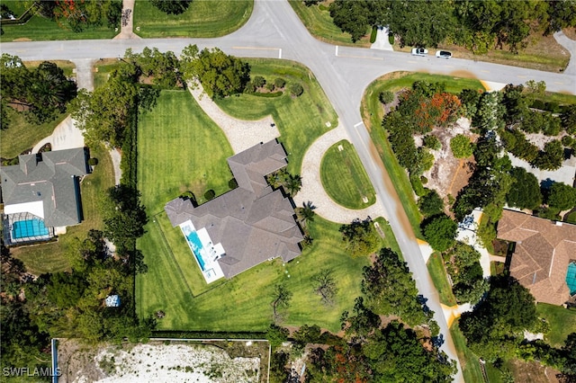 493 Myrtle Rd, Naples, FL 34108 - view of property location featuring a pool area and nearby suburban area