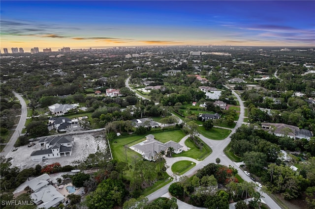 493 Myrtle Rd, Naples, FL 34108 - aerial view of property and surrounding area
