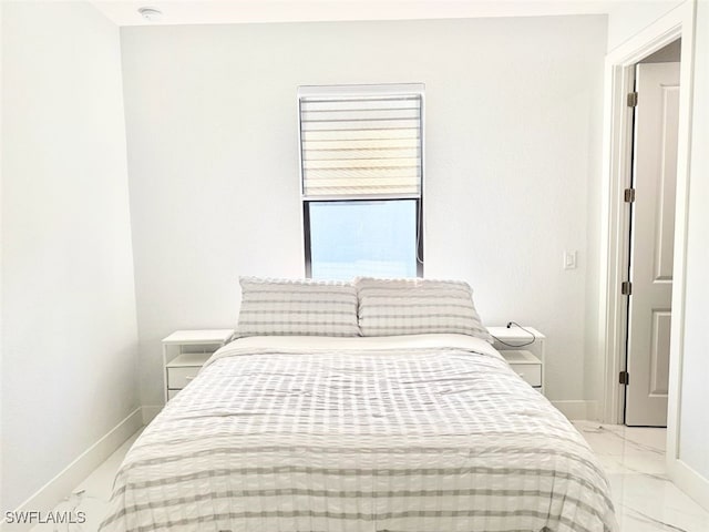 1719 NW 15th St, Cape Coral, FL 33993 - bedroom featuring marble finish floors and baseboards