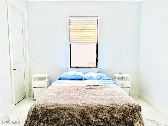 1719 NW 15th St, Cape Coral, FL 33993 - bedroom with marble finish flooring and baseboards
