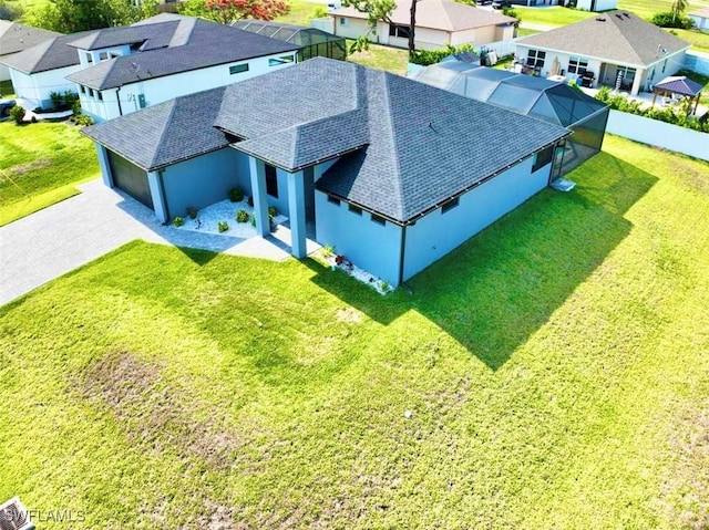 1719 NW 15th St, Cape Coral, FL 33993 - aerial perspective of suburban area
