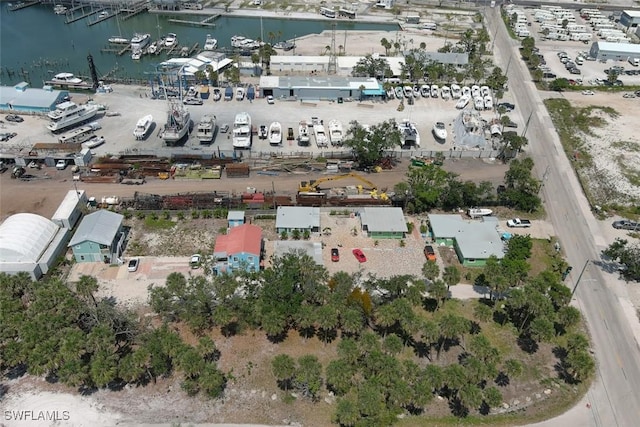 1180 Main St Unit 6, Fort Myers Beach, FL 33931 - aerial overview of property's location with a large body of water and a marina