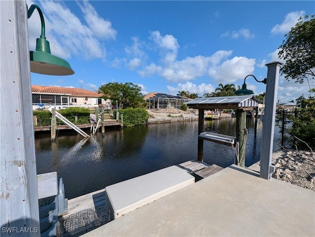 11397 Argentine Ct, Bokeelia, FL 33922 - dock area with a water view