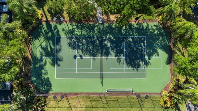 1150 Wildwood Lakes Blvd Unit 203, Naples, FL 34104 - view of tennis court