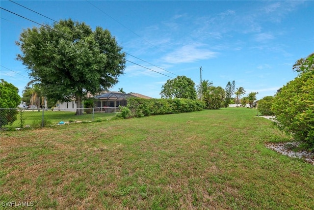 3822 Palm Tree Blvd, Cape Coral, FL 33904 - view of yard