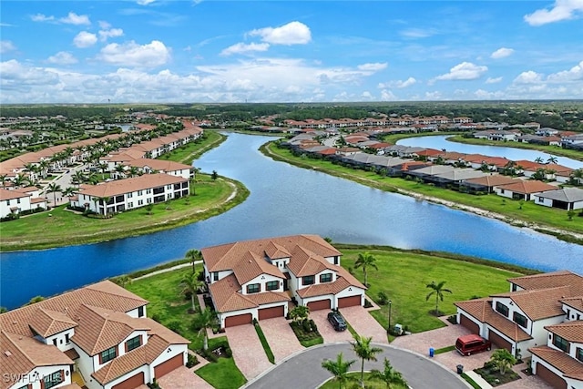 12003 Hawthorn Lake Dr Unit 101, Fort Myers, FL 33913 - aerial view of residential area featuring a large body of water