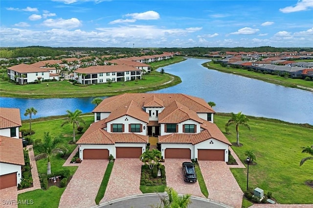 12003 Hawthorn Lake Dr Unit 101, Fort Myers, FL 33913 - aerial view of residential area featuring a large body of water