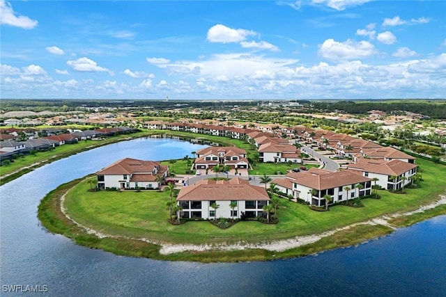 12003 Hawthorn Lake Dr Unit 101, Fort Myers, FL 33913 - aerial perspective of suburban area with a nearby body of water