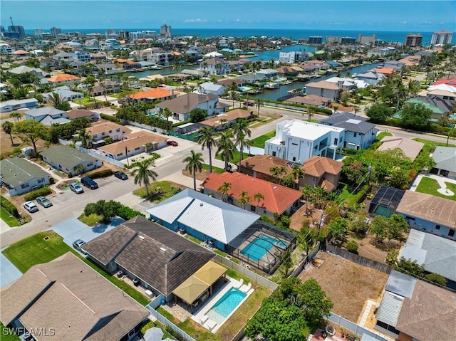 523 107th Ave N, Naples, FL 34108 - aerial view of residential area with a large body of water