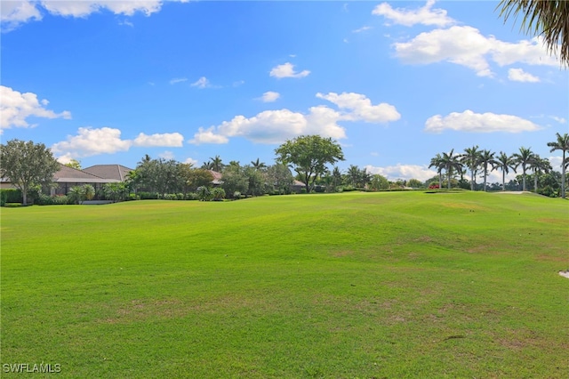 6492 Caldecott Dr, Naples, FL 34113 - view of property's community with golf course view and a lawn