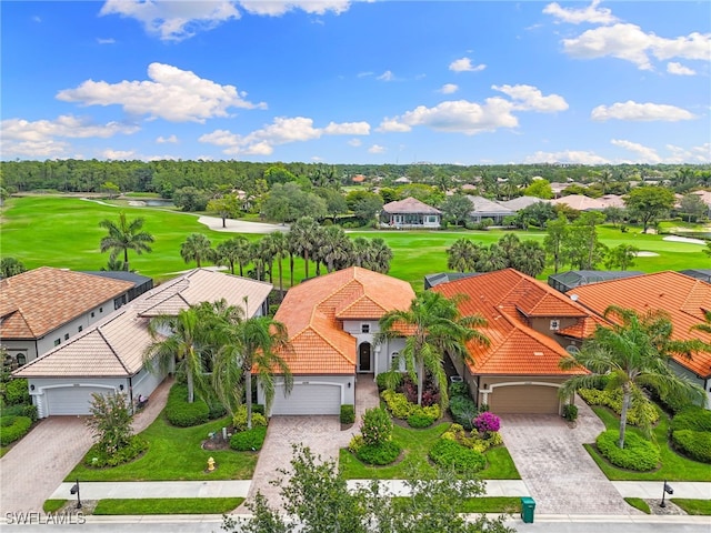 6492 Caldecott Dr, Naples, FL 34113 - aerial view of residential area with a golf course
