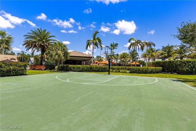 6624 Palmerston Dr, Fort Myers, FL 33966 - view of sport court with community basketball court