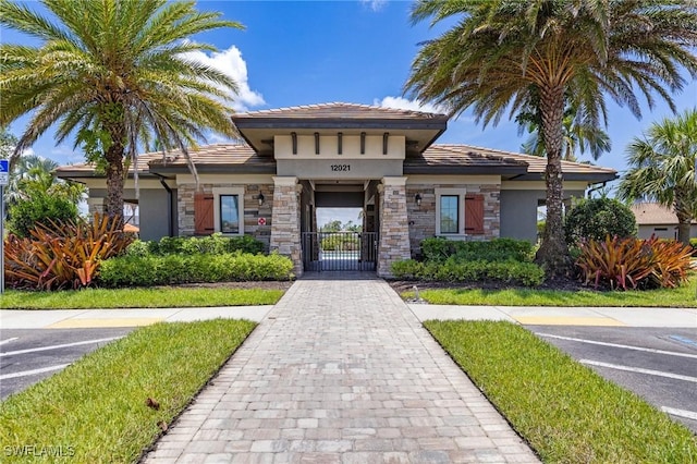 6624 Palmerston Dr, Fort Myers, FL 33966 - view of property featuring uncovered parking