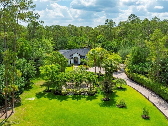 2360 19th St SW, Naples, FL 34117 - view from above of property featuring a forest