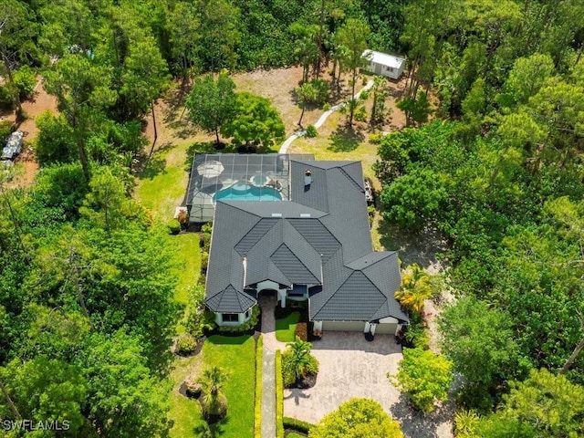 2360 19th St SW, Naples, FL 34117 - view of subject property with a pool