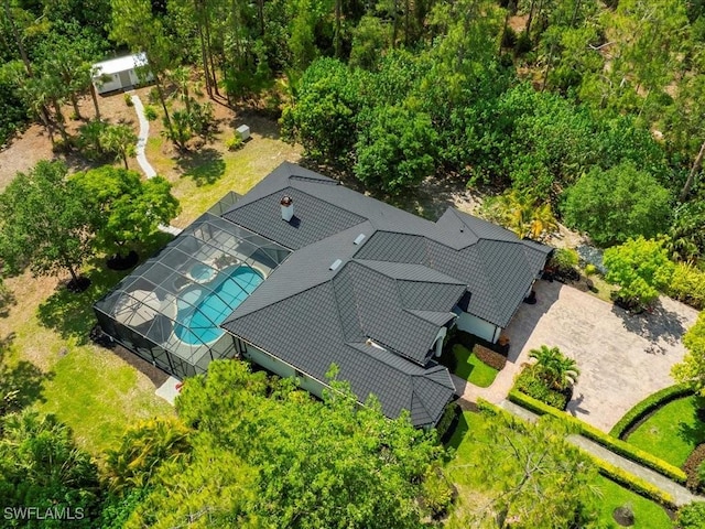2360 19th St SW, Naples, FL 34117 - view of subject property with a pool