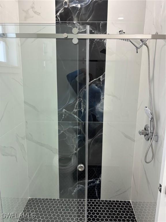 951 Commodore St, Lehigh Acres, FL 33974 - bathroom with a stall shower