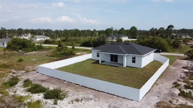 951 Commodore St, Lehigh Acres, FL 33974 - view from above of property