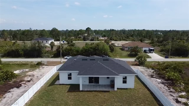 951 Commodore St, Lehigh Acres, FL 33974 - view from above of property