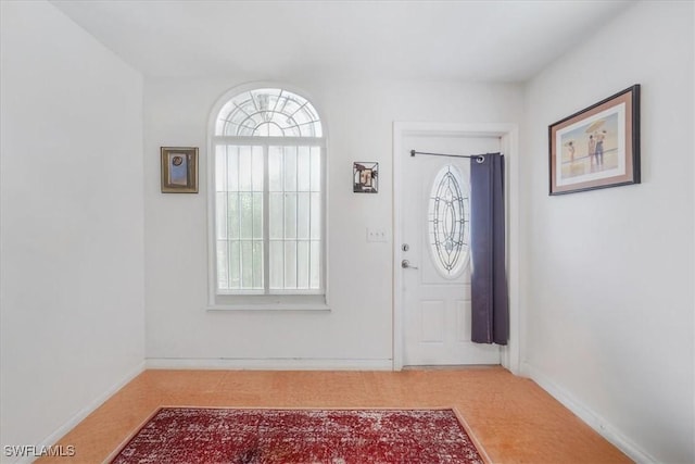 434 Leawood Cir, Naples, FL 34104 - foyer featuring baseboards
