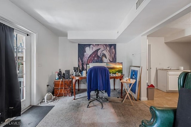 434 Leawood Cir, Naples, FL 34104 - office space featuring carpet flooring and baseboards