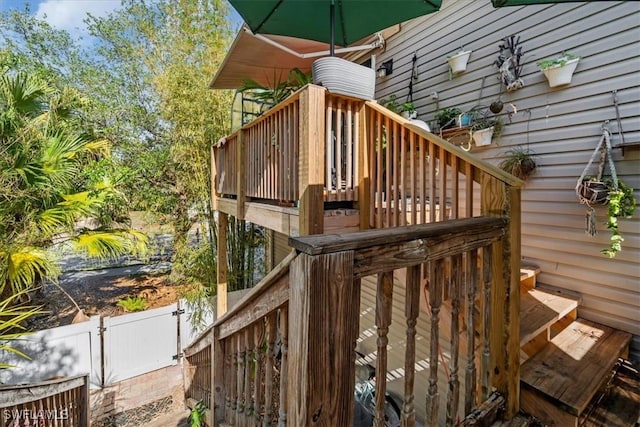 434 Leawood Cir, Naples, FL 34104 - deck featuring stairs