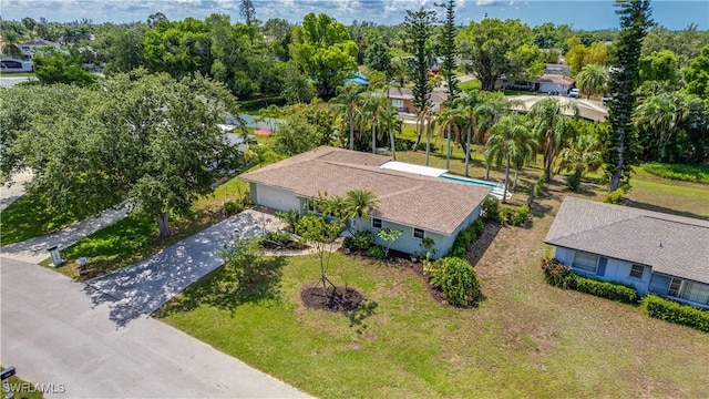 1682 S Flossmoor Rd, Fort Myers, FL 33919 - aerial view of residential area featuring a tree filled landscape