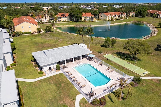 1830 Brantley Rd Unit A2, Fort Myers, FL 33907 - drone / aerial view of a large body of water and a pool