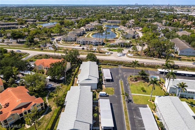 1830 Brantley Rd Unit A2, Fort Myers, FL 33907 - aerial perspective of suburban area with a nearby body of water