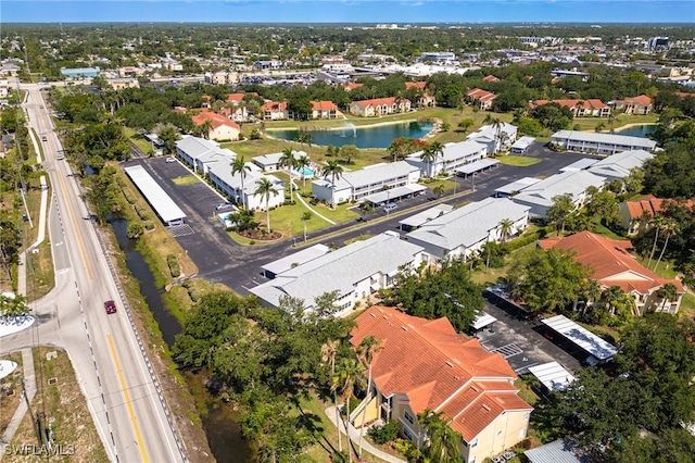 1830 Brantley Rd Unit A2, Fort Myers, FL 33907 - aerial view of residential area featuring a nearby body of water and a major roadway