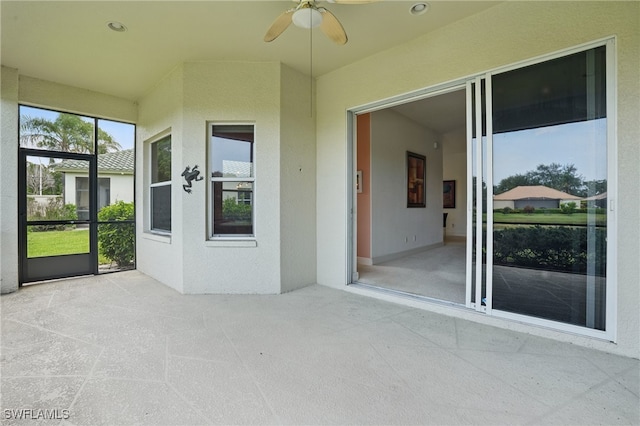 878 Vistana Cir Unit 50, Naples, FL 34119 - view of unfurnished sunroom