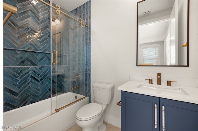 5583 Estero Blvd, Fort Myers Beach, FL 33931 - bathroom featuring vanity and enclosed tub / shower combo