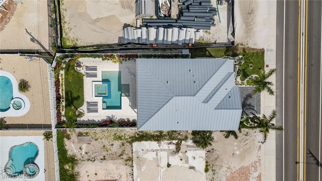 5583 Estero Blvd, Fort Myers Beach, FL 33931 - aerial view of a pool