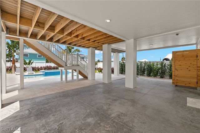 5583 Estero Blvd, Fort Myers Beach, FL 33931 - view of patio featuring stairs