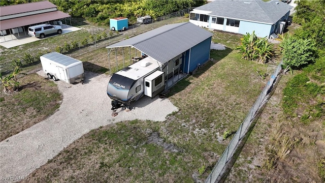 306 Pendleton Ave, Lehigh Acres, FL 33974 - view from above of property