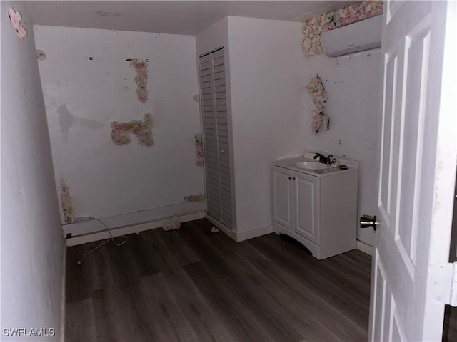 363 SW 24th Ct, Cape Coral, FL 33991 - bathroom with vanity and wood finished floors