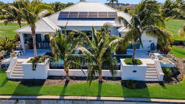 2405 SW 11th Ave, Cape Coral, FL 33991 - exterior space featuring a patio and stairs