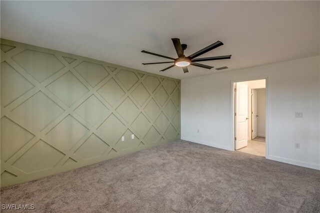 11260 Canopy Loop, Fort Myers, FL 33913 - unfurnished bedroom featuring baseboards, carpet flooring, and a ceiling fan