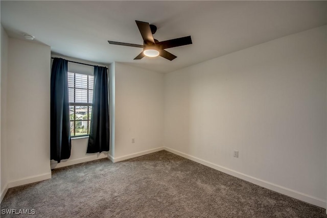 11260 Canopy Loop, Fort Myers, FL 33913 - unfurnished room with a ceiling fan, baseboards, and carpet flooring