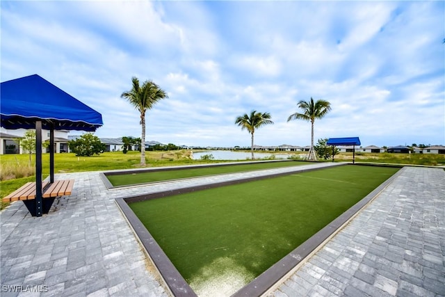 11260 Canopy Loop, Fort Myers, FL 33913 - view of home's community with a game area and a water view