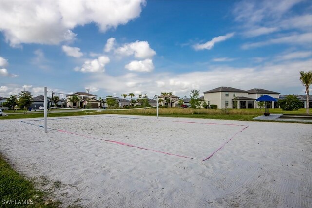11260 Canopy Loop, Fort Myers, FL 33913 - surrounding community featuring volleyball court and a residential view
