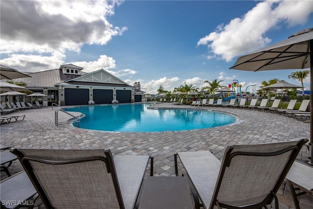 11260 Canopy Loop, Fort Myers, FL 33913 - community pool with a patio area