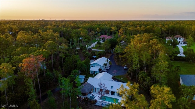5880 Shady Oaks Ln, Naples, FL 34119 - bird's eye view of a forest